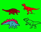 Dibujo Dinosaurios de tierra pintado por jacob123