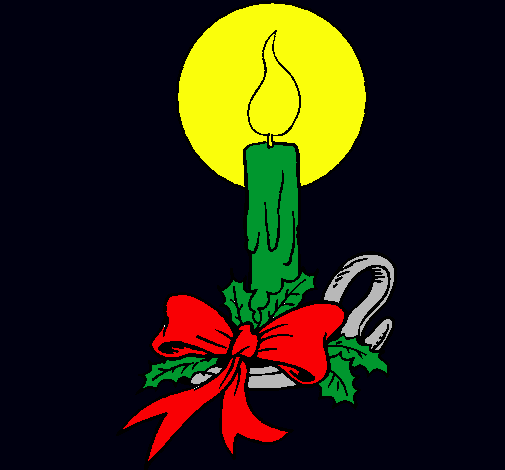 Vela de navidad