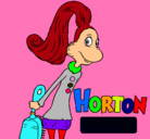Dibujo Horton - Sally O'Maley pintado por jsa0823