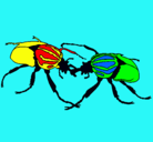 Dibujo Escarabajos pintado por CHIARA