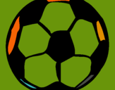 Dibujo Pelota de fútbol pintado por alisson12345