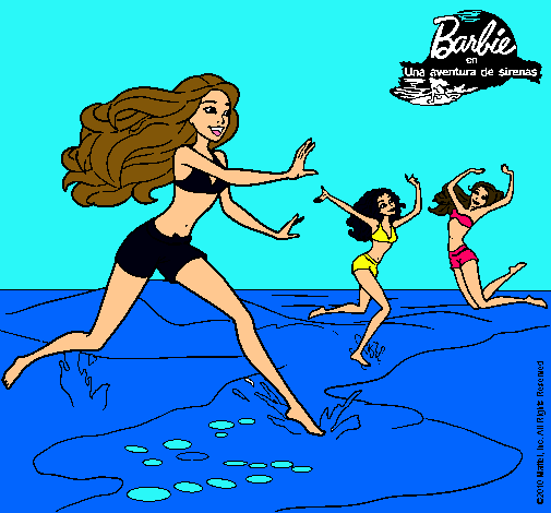 Barbie de regreso a la playa