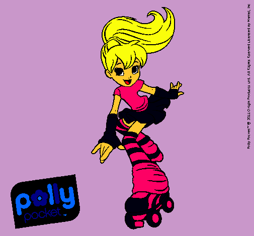 Dibujo Polly Pocket 1 pintado por ianna