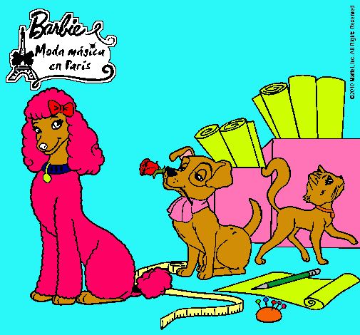 La mascota de Barbie