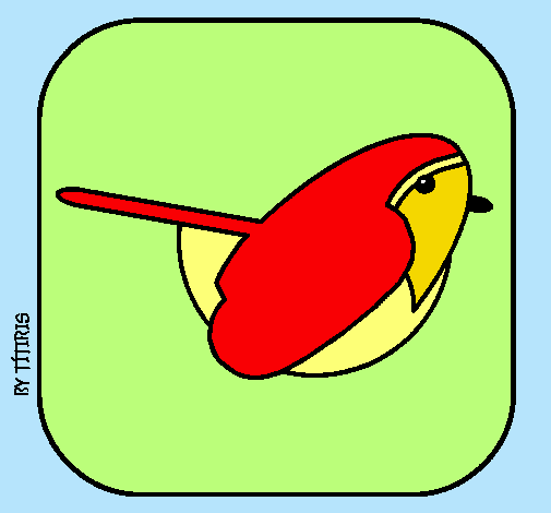 Dibujo Pájaro II pintado por Bloomix