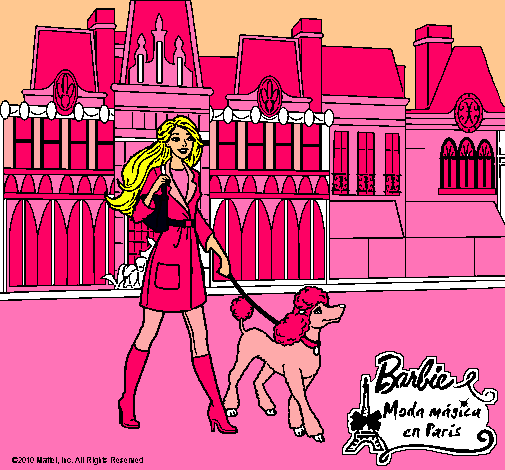 Barbie y su perrita