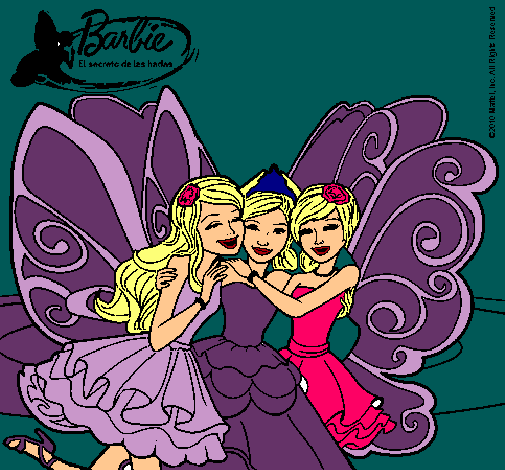 Barbie y sus amigas en hadas