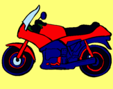 Dibujo Motocicleta pintado por jaared