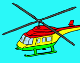 Dibujo Helicóptero  pintado por morlaif