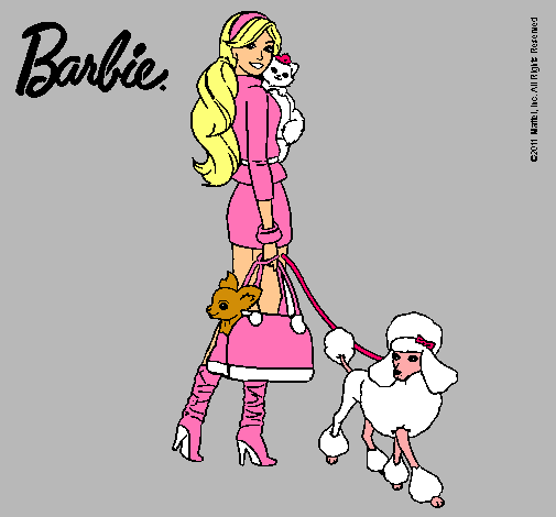 Barbie elegante