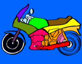 Dibujo Motocicleta pintado por Nasar