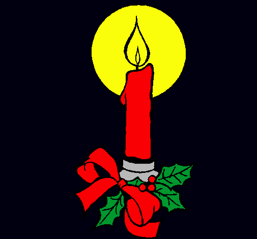 Vela de navidad