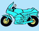 Dibujo Motocicleta pintado por yjhgb