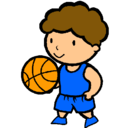 Dibujo Jugador de básquet pintado por 2001
