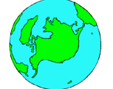 Dibujo Planeta Tierra pintado por pascualillo