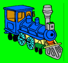 Dibujo Tren pintado por tomas 