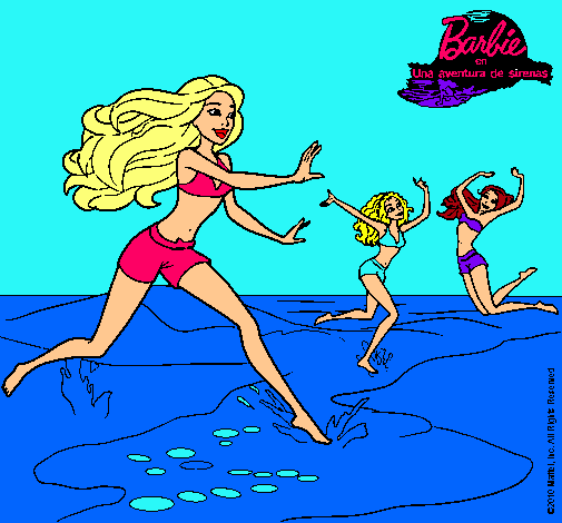 Barbie de regreso a la playa