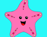 Dibujo Estrella de mar pintado por GABY120