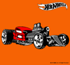 Dibujo Hot Wheels 10 pintado por guayo