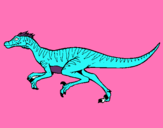 Dibujo Velociraptor pintado por adriel