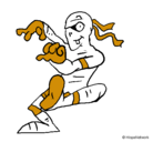 Dibujo Momia bailando pintado por momia 