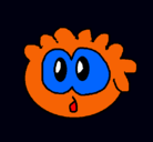 Dibujo Puffle 2 pintado por emiliano