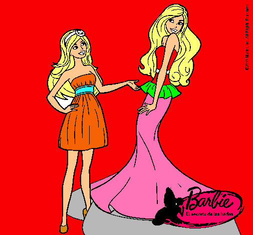 Barbie estrena vestido