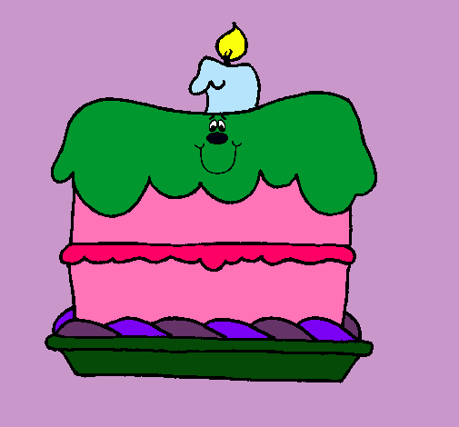 Pastel de cumpleaños