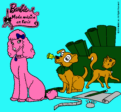 La mascota de Barbie