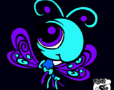 Dibujo Mariposa Littlest Pet Shop 2 pintado por xinerexius