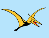 Dibujo Pterodáctilo pintado por ALEXA7M