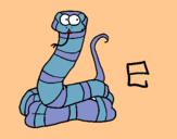 Dibujo Serpiente pintado por 76yt756ty65t