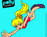 Dibujo Polly Pocket 5 pintado por rara