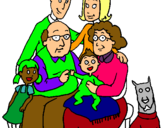 Dibujo Familia pintado por bggcfxsee4th