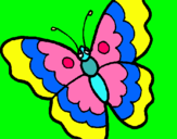 Dibujo Mariposa pintado por HASHI