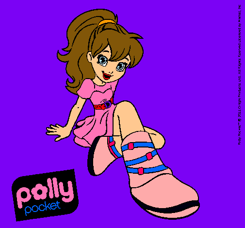 Dibujo Polly Pocket 9 pintado por blum