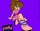 Dibujo Polly Pocket 9 pintado por blum