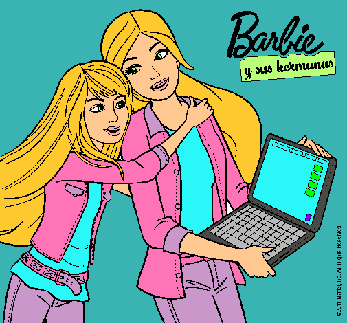 El nuevo portátil de Barbie