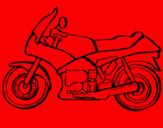 Dibujo Motocicleta pintado por fgdgdf