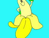 Dibujo Banana pintado por ergeghrgth