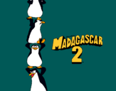 Dibujo Madagascar 2 Pingüinos pintado por CHUMANEL