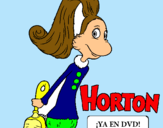 Dibujo Horton - Sally O'Maley pintado por bmsce