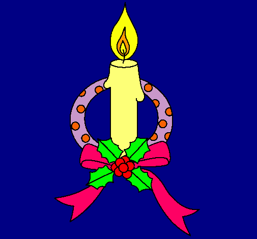 Vela de navidad III