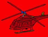 Dibujo Helicóptero  pintado por CALICHITO