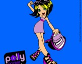 Dibujo Polly Pocket 12 pintado por alisonddds