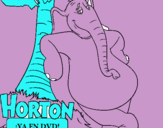 Dibujo Horton pintado por xamira
