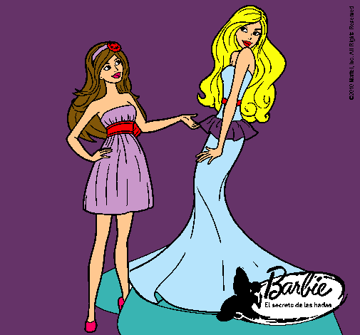 Barbie estrena vestido