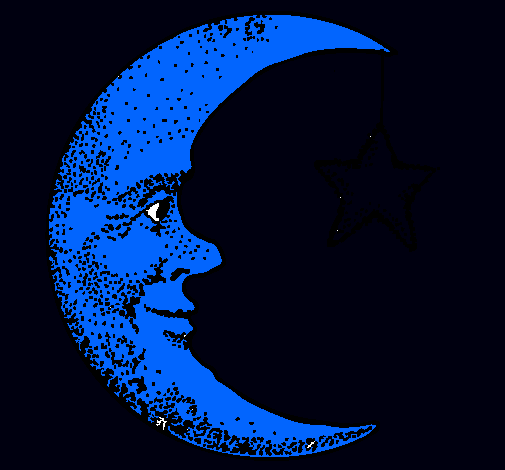 Luna y estrella