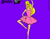 Dibujo Barbie bailarina de ballet pintado por thairy