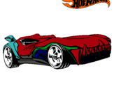 Dibujo Hot Wheels 3 pintado por mici